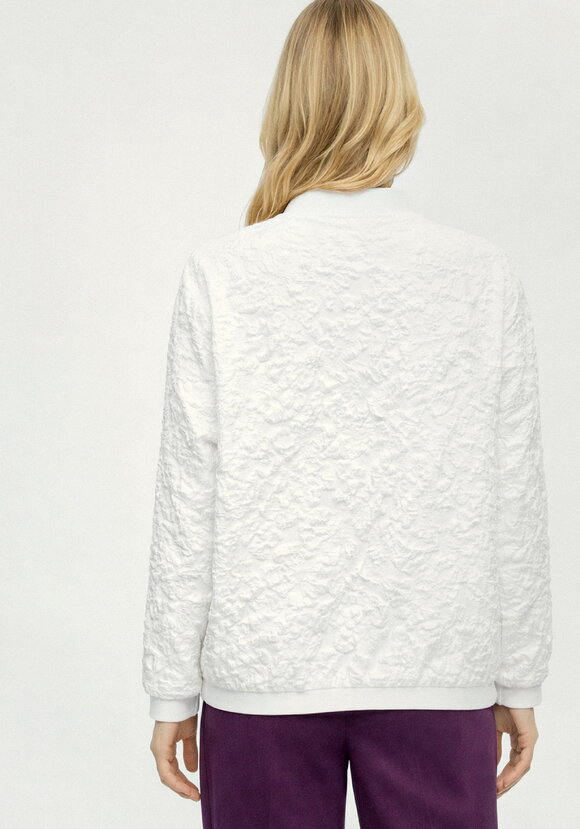 Бомбер из ткани с жаккардовым узором шир.  580, рис. 37