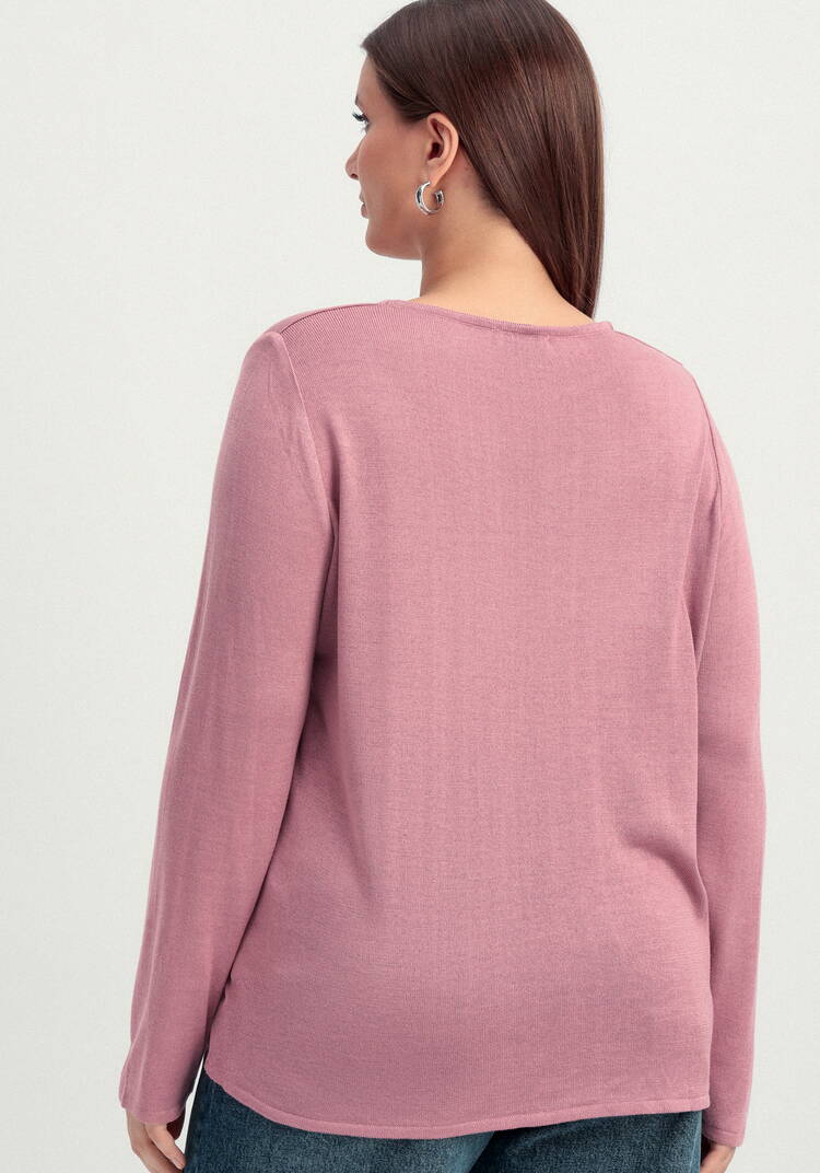 Джемпер базовый удлиненный шир.  750, рис. 41