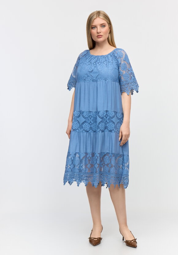 Платье кружевное Анна шир.  580, рис. 7