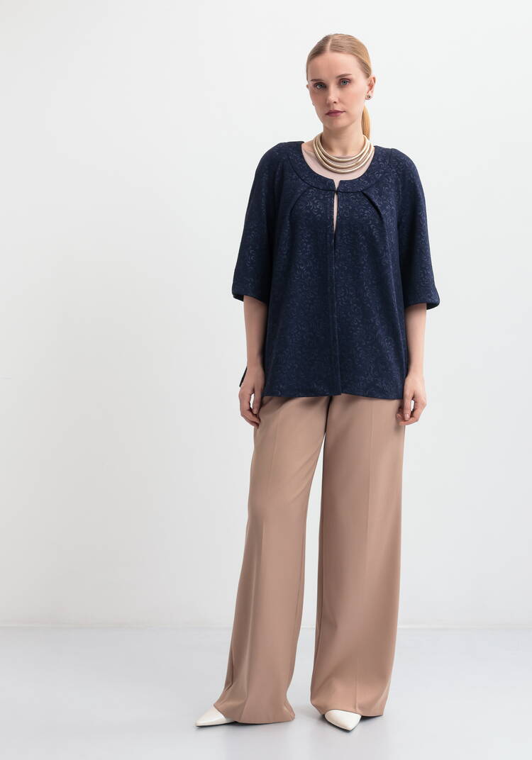 Жакет из жаккарда Лаура шир.  750, рис. 12