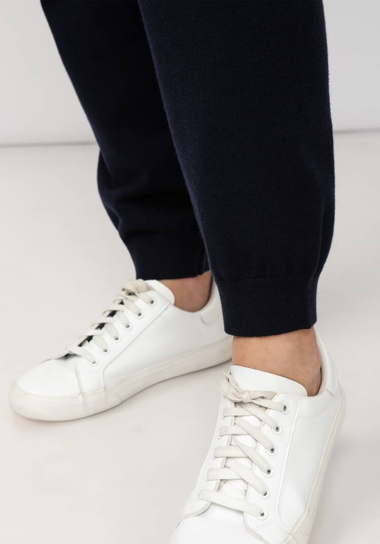 Брюки вязаные с высокой посадкой шир.  750, рис. 6