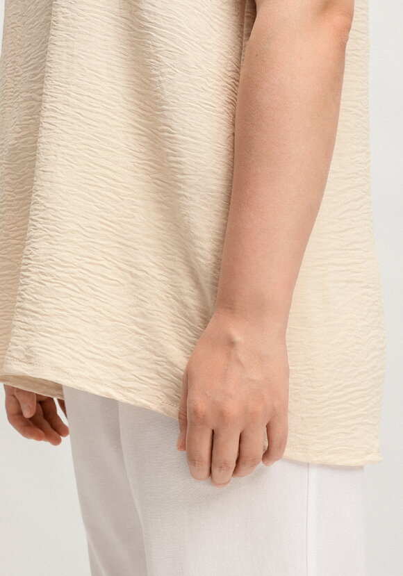 Топ свободного кроя с круглым вырезом шир.  580, рис. 14