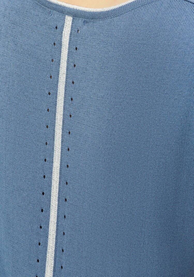 Топ с декором из метанити шир.  750, рис. 37