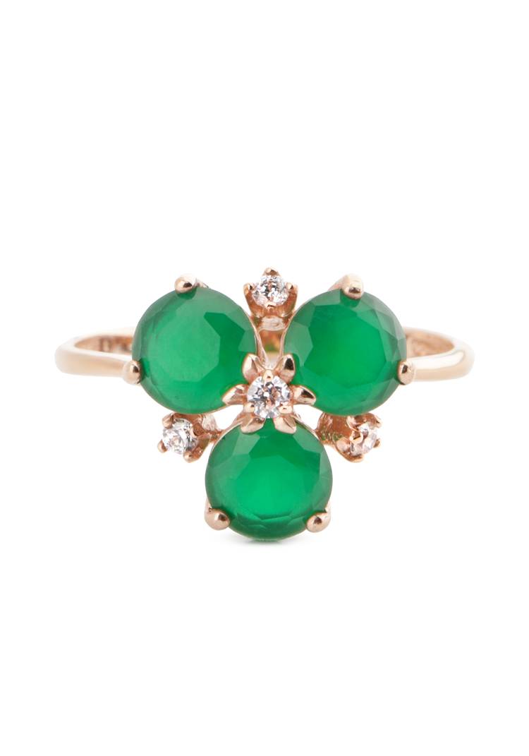 Серебряное кольцо  Анита шир.  750, рис. 2
