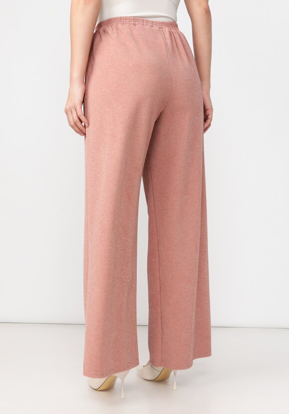 Брюки свободного кроя с метанитью шир.  580, рис. 20