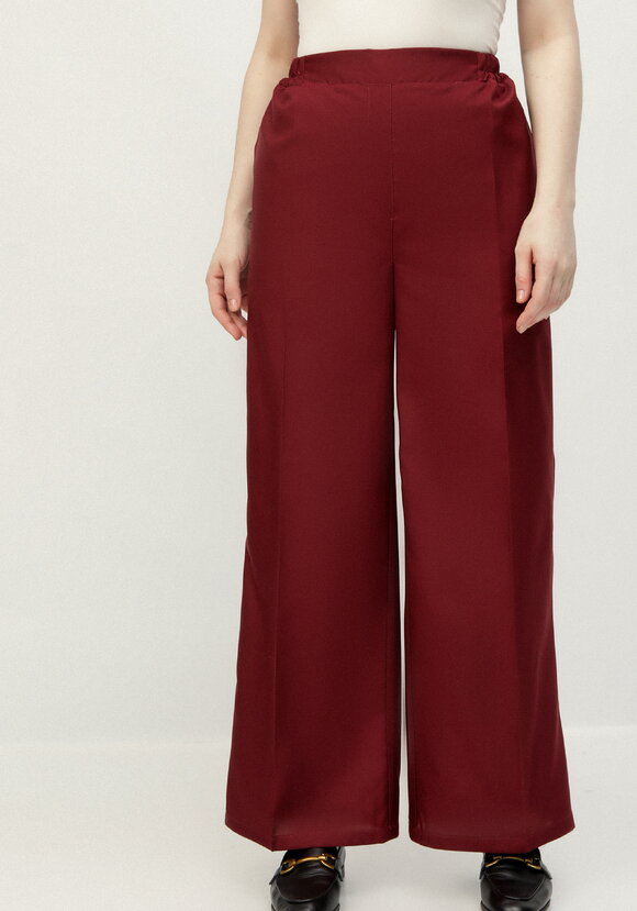 Брюки на эластичной ленте свободного кроя шир.  580, рис. 15