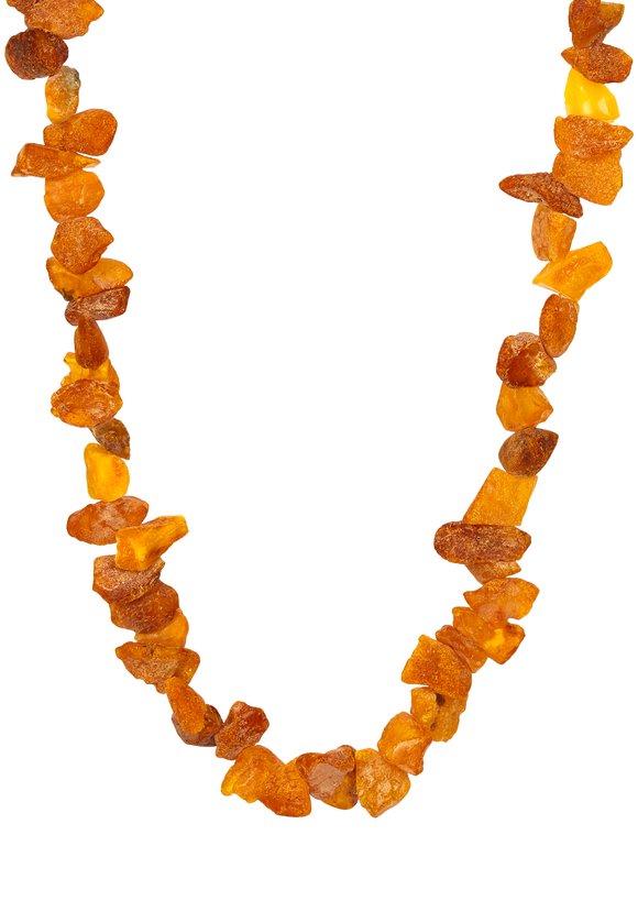 Бусы Лечебный янтарь шир.  580, рис. 1