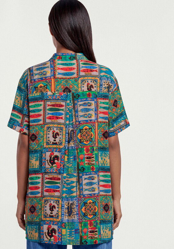 Блуза Этничекий бриз шир.  580, рис. 8