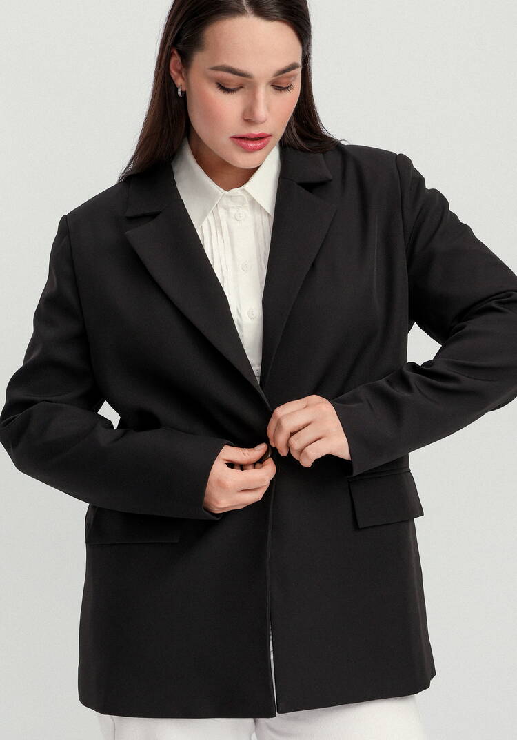 Пиджак однобортный на подкладке шир.  750, рис. 10