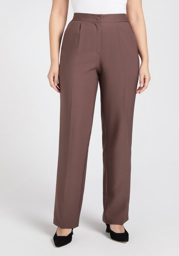 Брюки классика прямые от бедра шир.  580, рис. 11