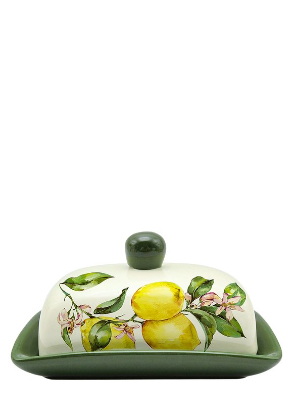 Керамическая маслёнка с крышкой шир.  580, рис. 2