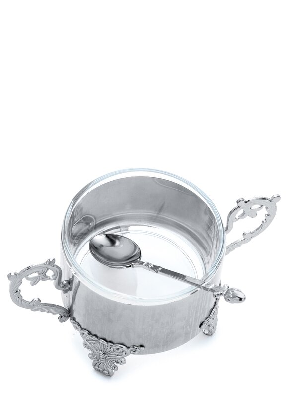 Сахарница с ложкой Бриллиант шир.  580, рис. 3