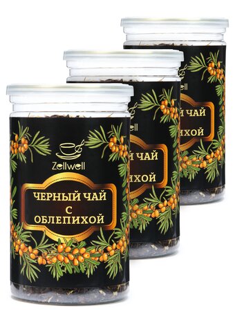 Черный чай, 2 шт. + 1 банка в подарок