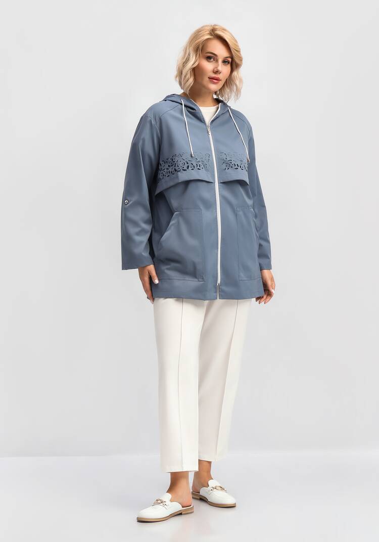 Ветровка с ажурной кокеткой шир.  750, рис. 55