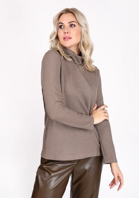 Водолазка с объемным воротником шир.  580, рис. 4