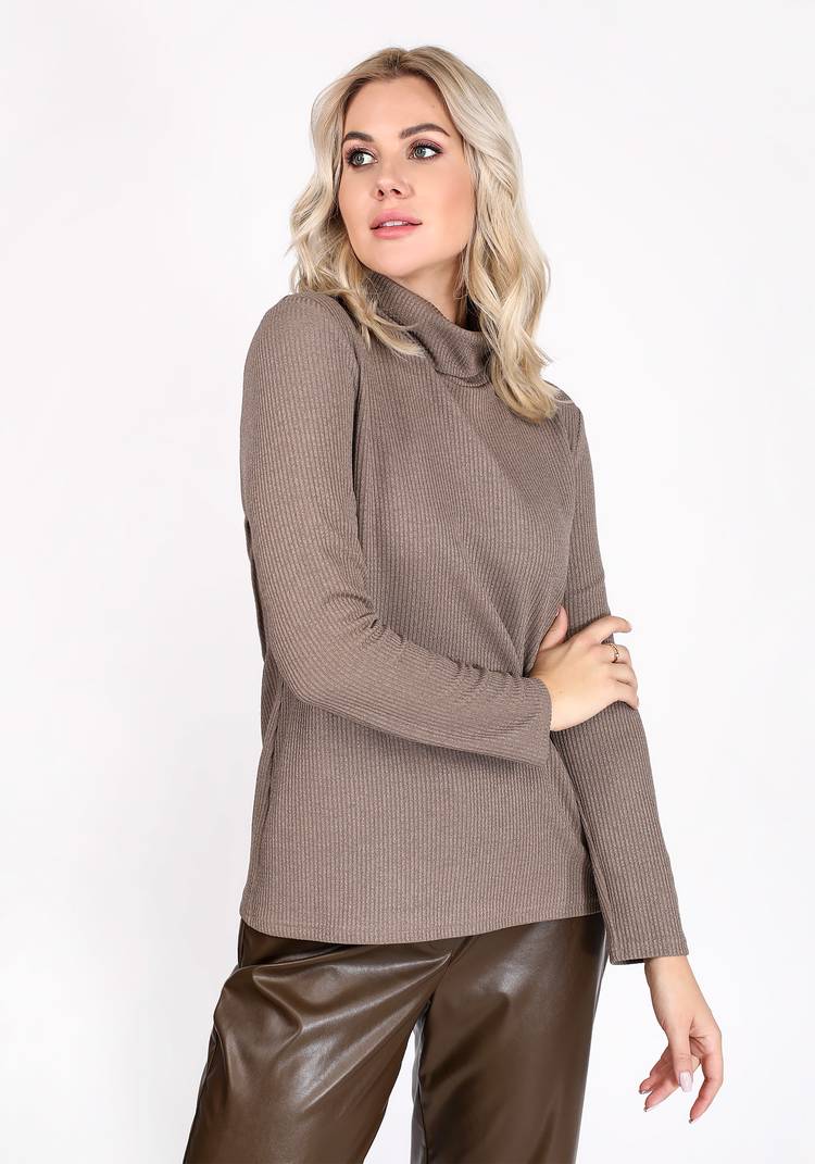 Водолазка с объемным воротником шир.  750, рис. 4