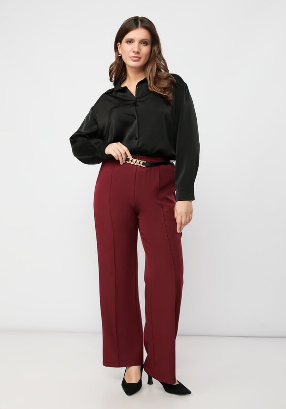 Брюки прямого кроя с комфортным поясом шир.  580, рис. 22