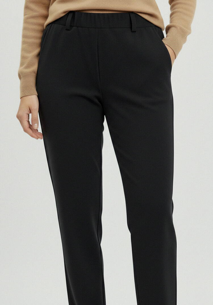 Брюки классические зауженные шир.  750, рис. 5