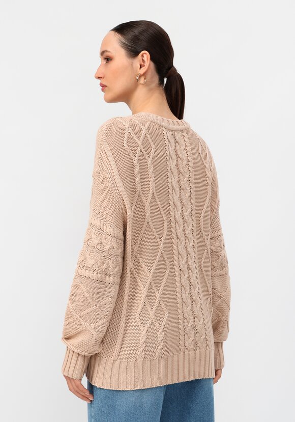 Джемпер с V образным вырезом без метанити шир.  580, рис. 3