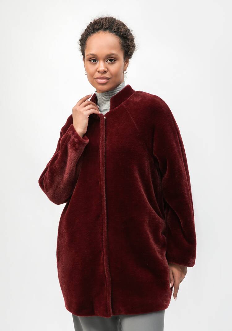 Полупальто с воротом стойка шир.  750, рис. 15