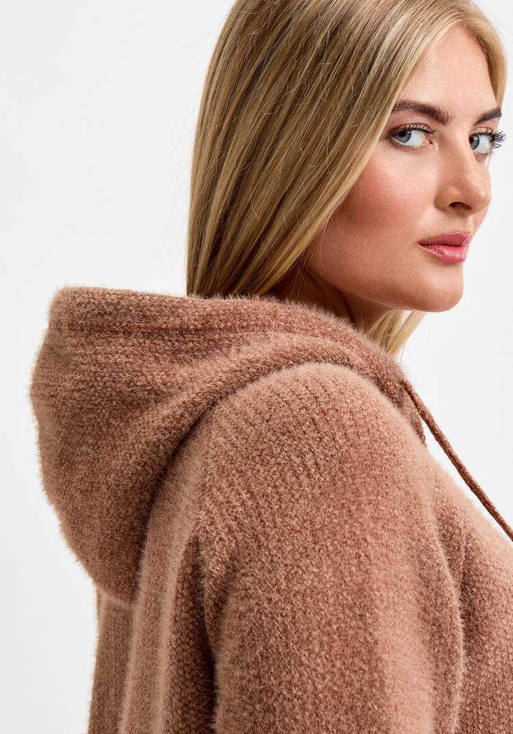 Кардиган на молнии с капюшоном Амели шир.  750, рис. 12