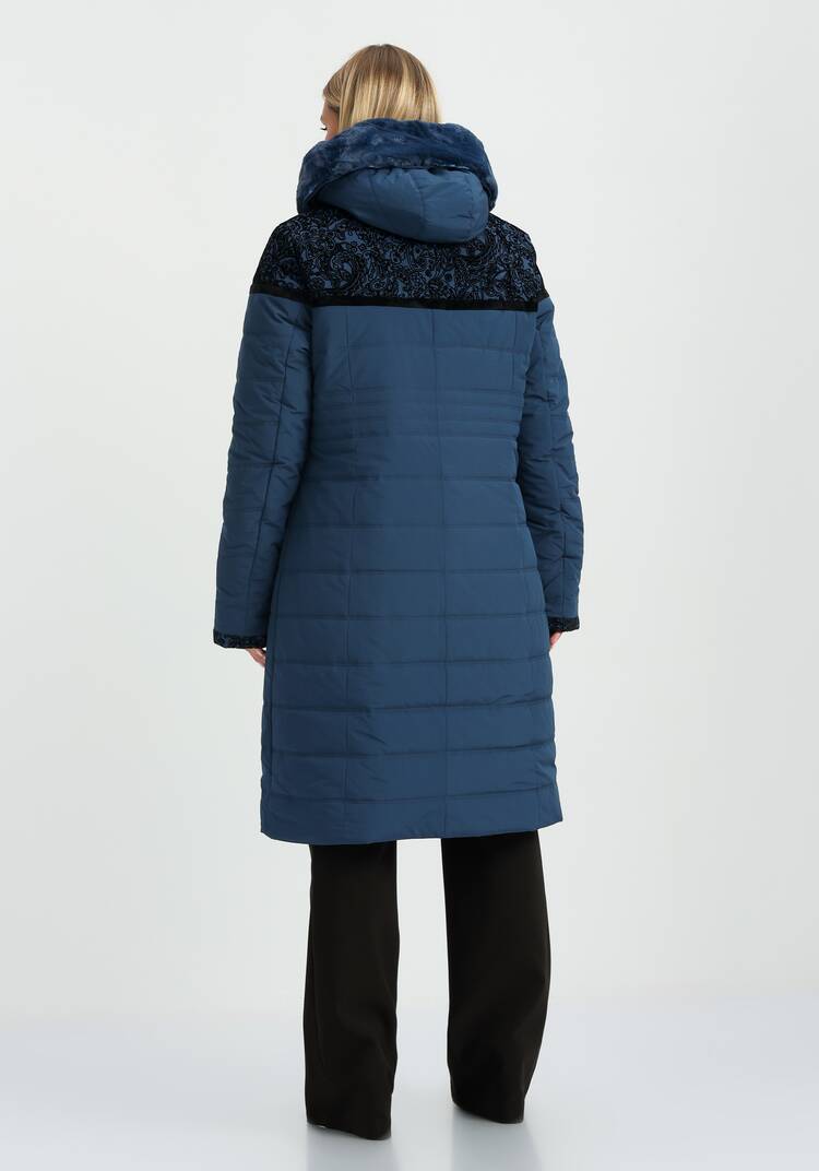 Куртка с принтом из флока шир.  750, рис. 3