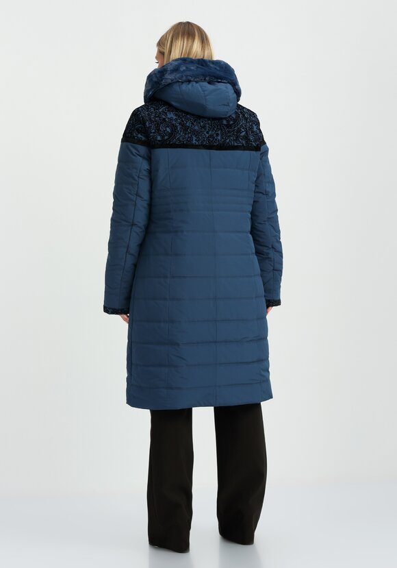 Куртка с принтом из флока шир.  580, рис. 3