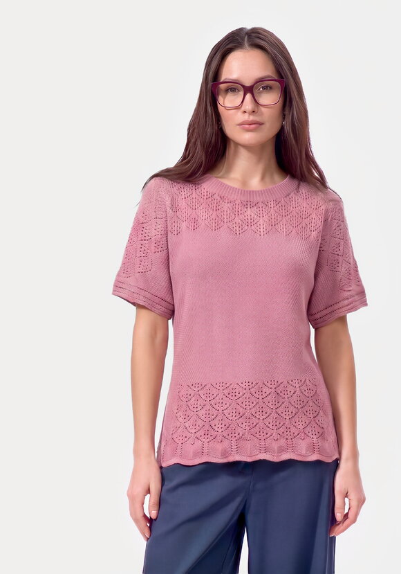 Блуза ажурная Варвара шир.  580, рис. 24