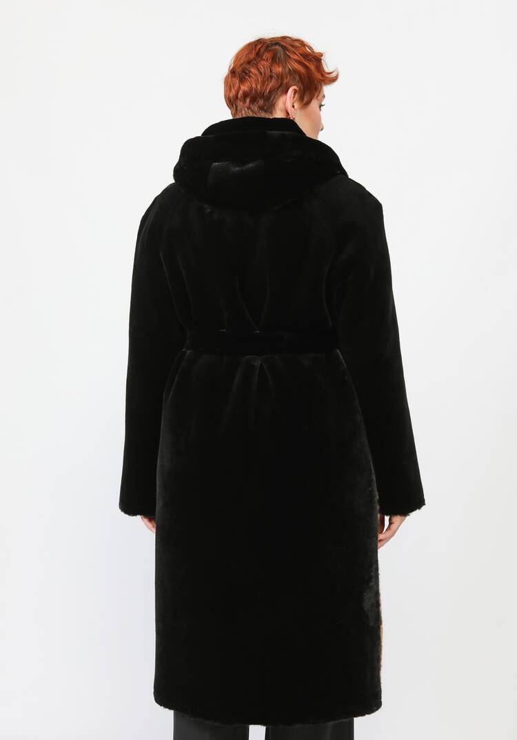 Двусторонняя искусственная шуба на поясе шир.  750, рис. 3