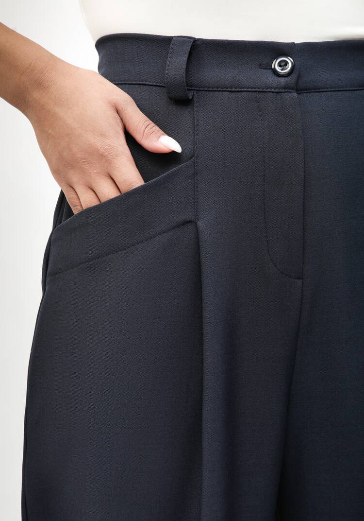 Брюки из натуральной смесовой ткани шир.  750, рис. 6