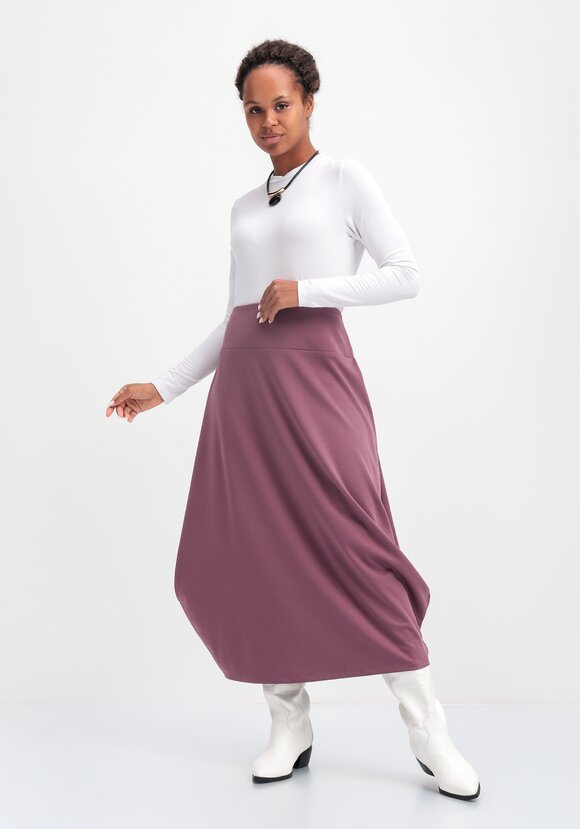 Юбка свободного кроя в стиле бохо шир.  580, рис. 9