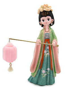 Сувенир Девочка в кимоно с фонариком