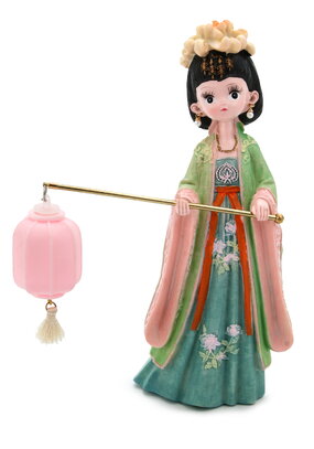 Сувенир Девочка в кимоно с фонариком