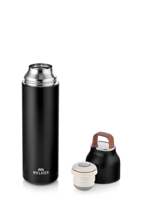 WALMER Термос Belt дорожный 500 мл, чёрный шир.  580, рис. 2