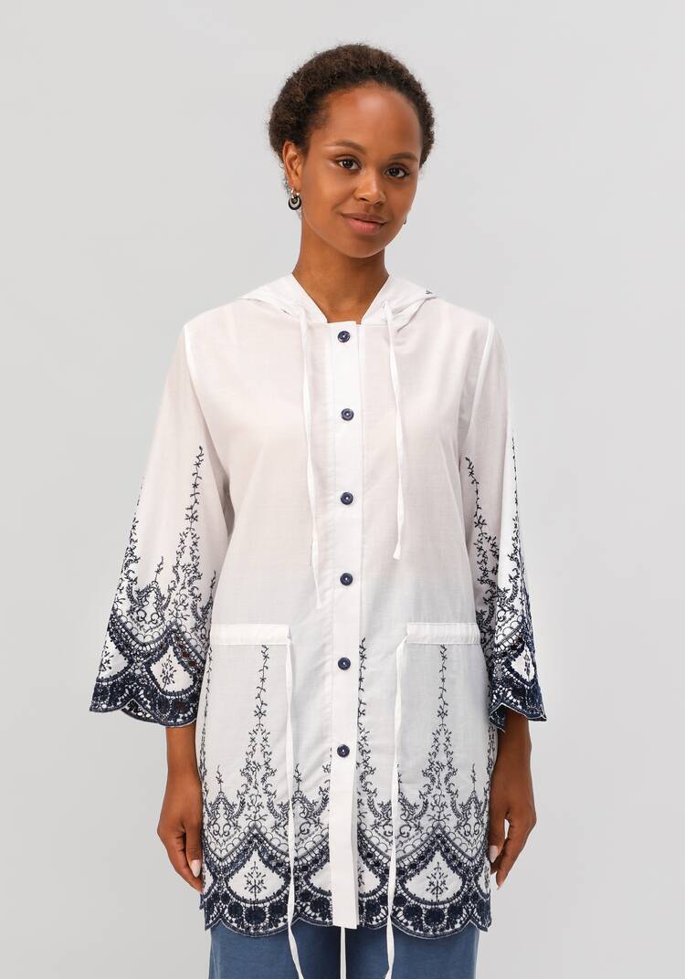 Ветровка летняя с капюшоном шир.  750, рис. 13