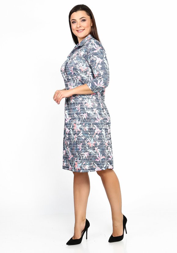 Платье Цветочная Рапсодия шир.  580, рис. 2