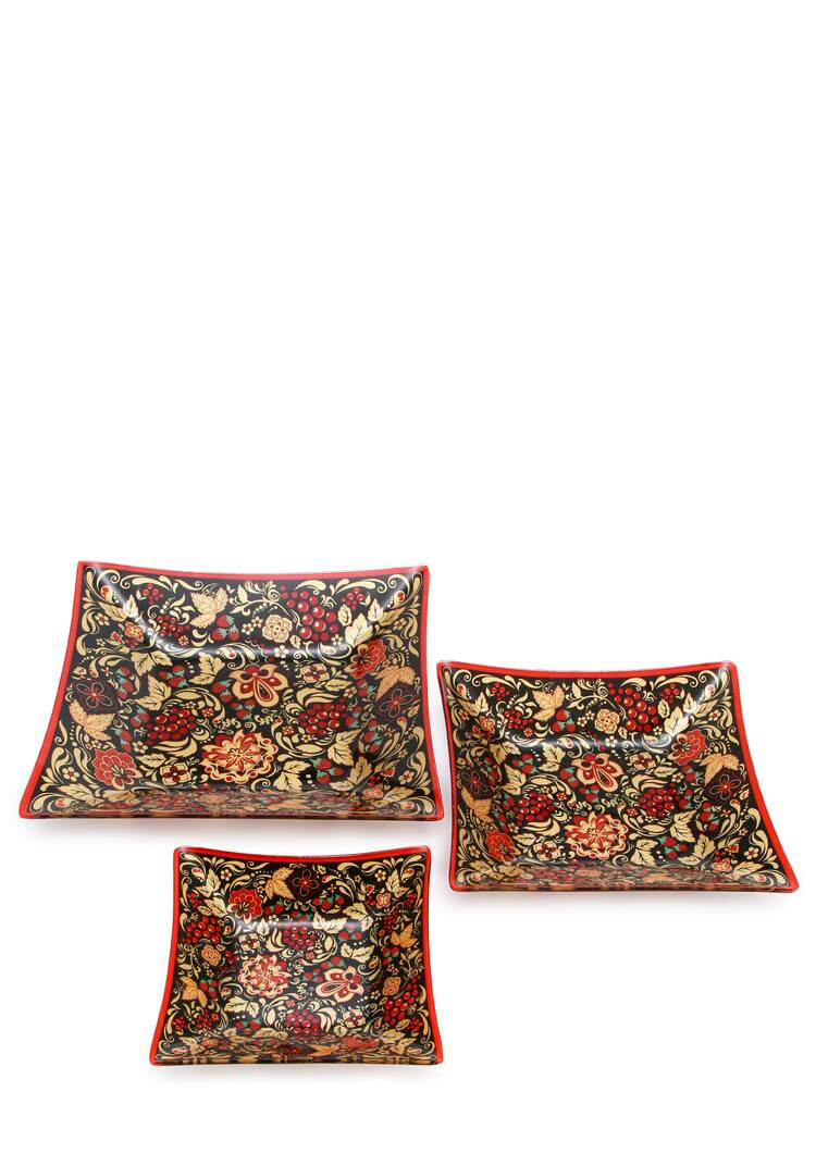 Набор салатников из стекла, 3 шт. шир.  750, рис. 10