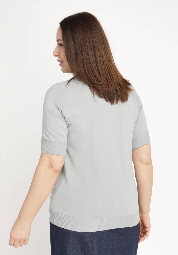 Джемпер со стойкой по горловине шир.  750, рис. 14