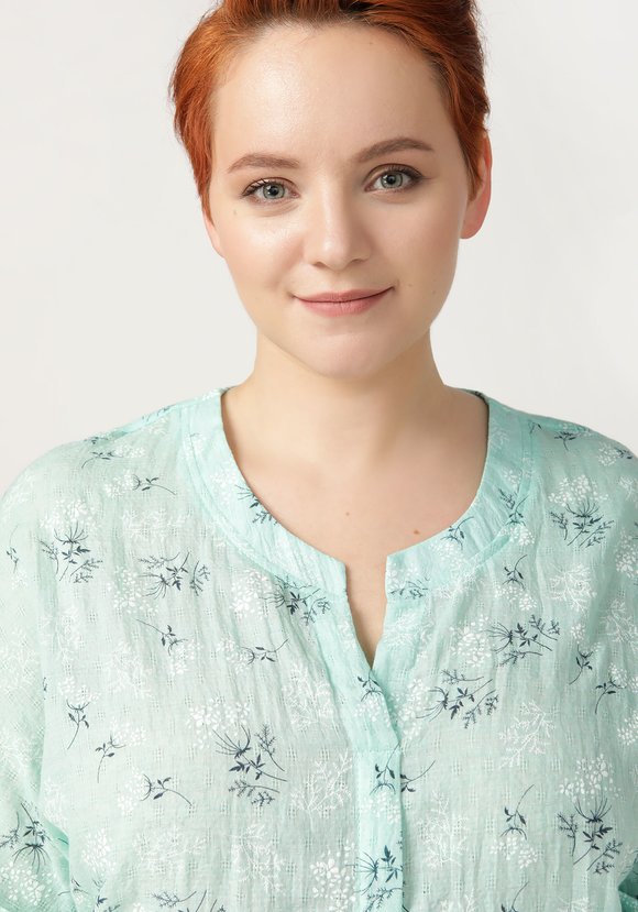 Блуза Нежный день шир.  580, рис. 4