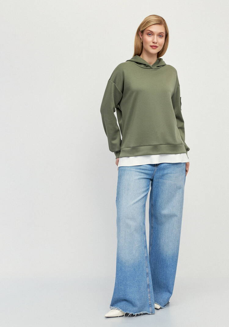 Худи с нашивкой по рукаву шир.  750, рис. 9