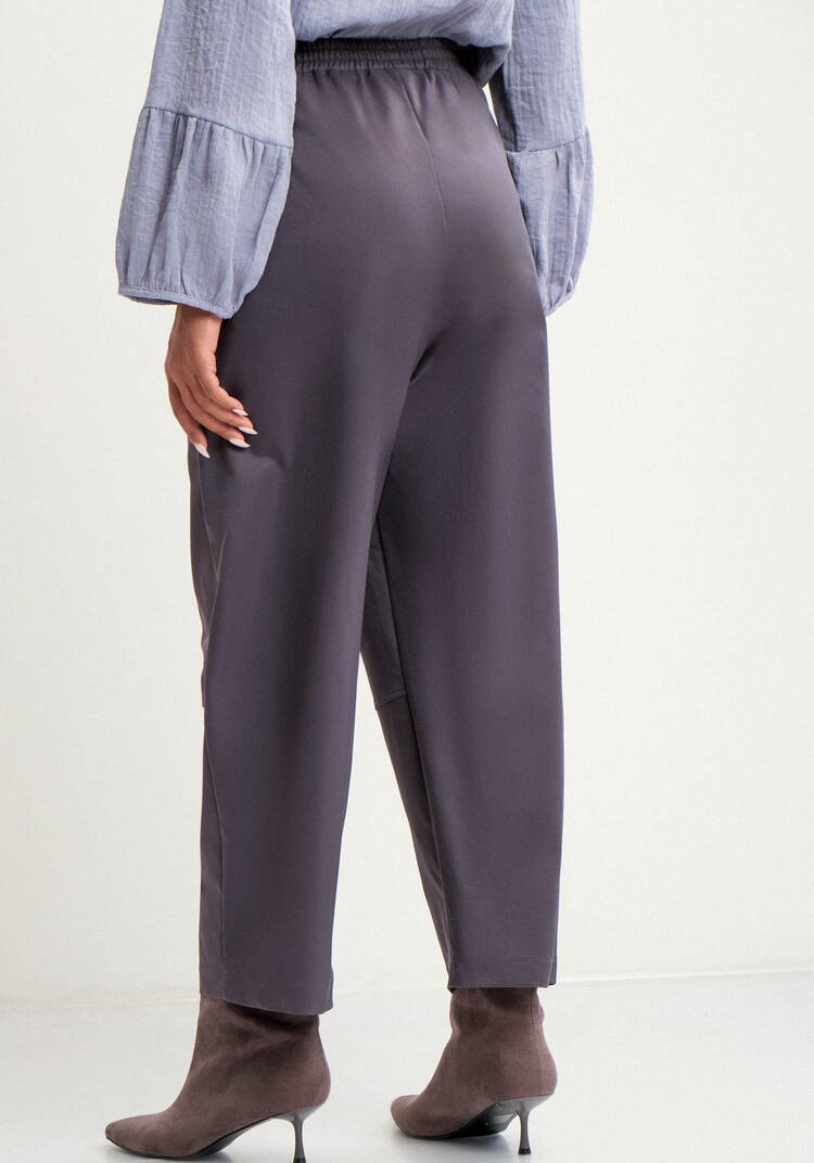 Брюки бананы с конструктивными линиями шир.  750, рис. 20