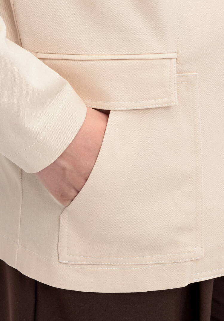 Пиджак из джинсы с карманами шир.  750, рис. 24