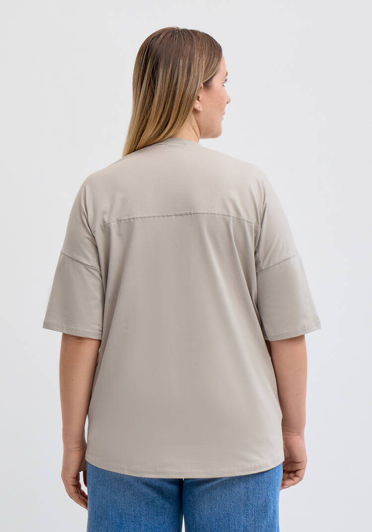 Футболка с цветочным принтом и стразами шир.  750, рис. 13