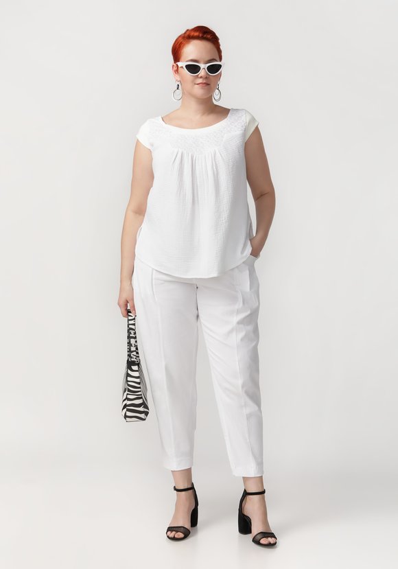 Блуза Воплощение женственности шир.  580, рис. 1