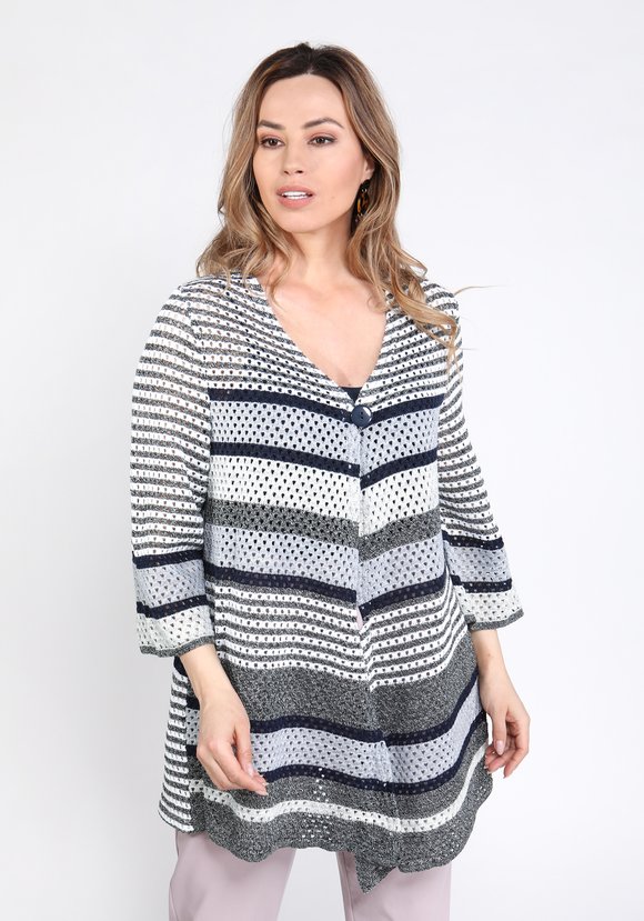 Кардиган Комфортный выход шир.  580, рис. 3