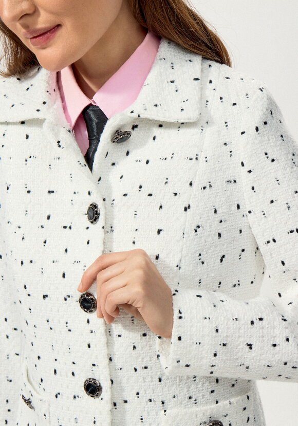 Пиджак с отложным воротником на подкладке шир.  580, рис. 6