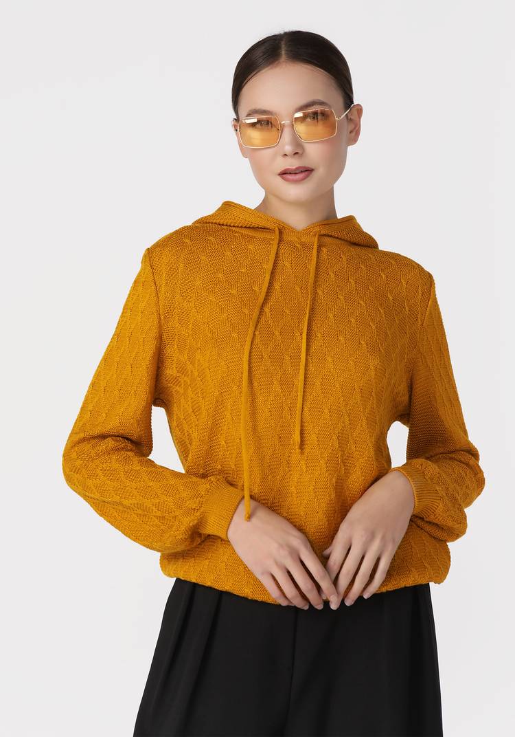 Джемпер женский с капюшоном шир.  750, рис. 11