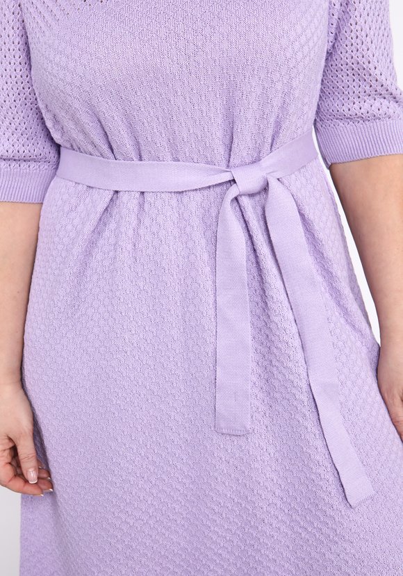 Платье ажурное с воланом по низу шир.  580, рис. 17