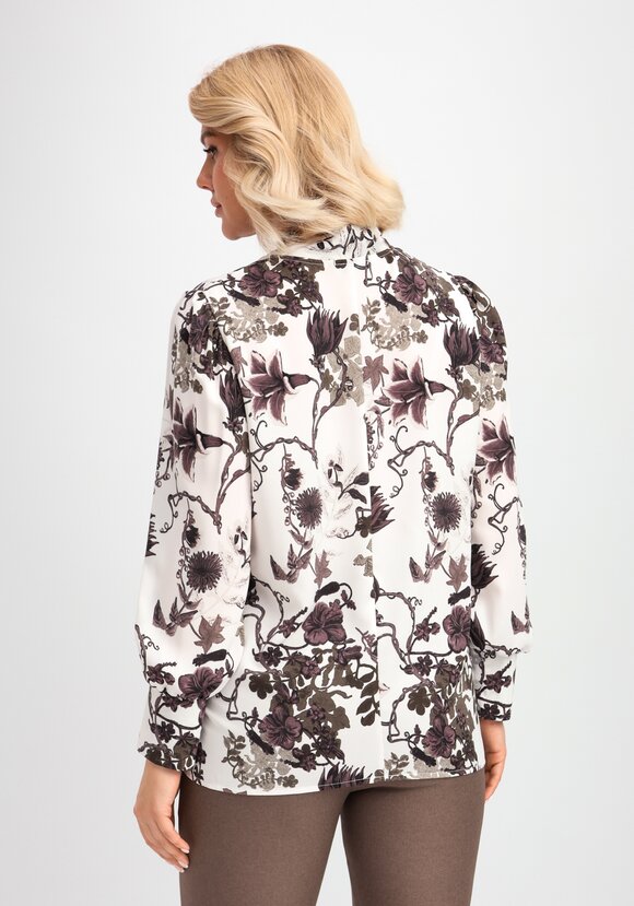 Блуза с бантом на воротнике шир.  580, рис. 3