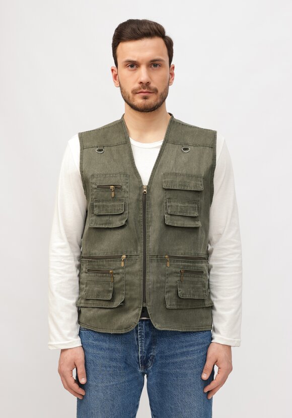 Жилет мужской с карманами шир.  580, рис. 18